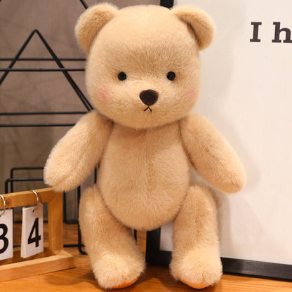 Transformation Bear Doll Cute Plush Toy Girl Sleeping with Teddy Bear Birthday Gift Sleeping Doll