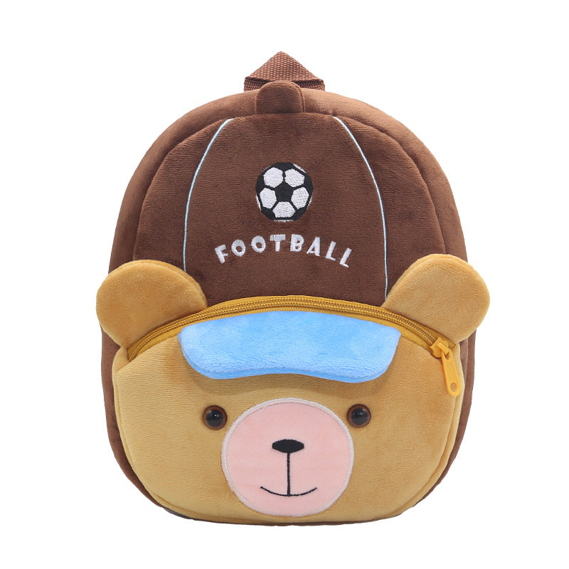 Cute New Animal Games boys and girls plush children backpack kindergarten backpack factory direct sales