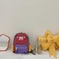 Children's Kindergarten Schoolbag Boys' Baby Contrast Color Small Backpack Girls' Trendy 2022 Cute Backpack Cute Bag