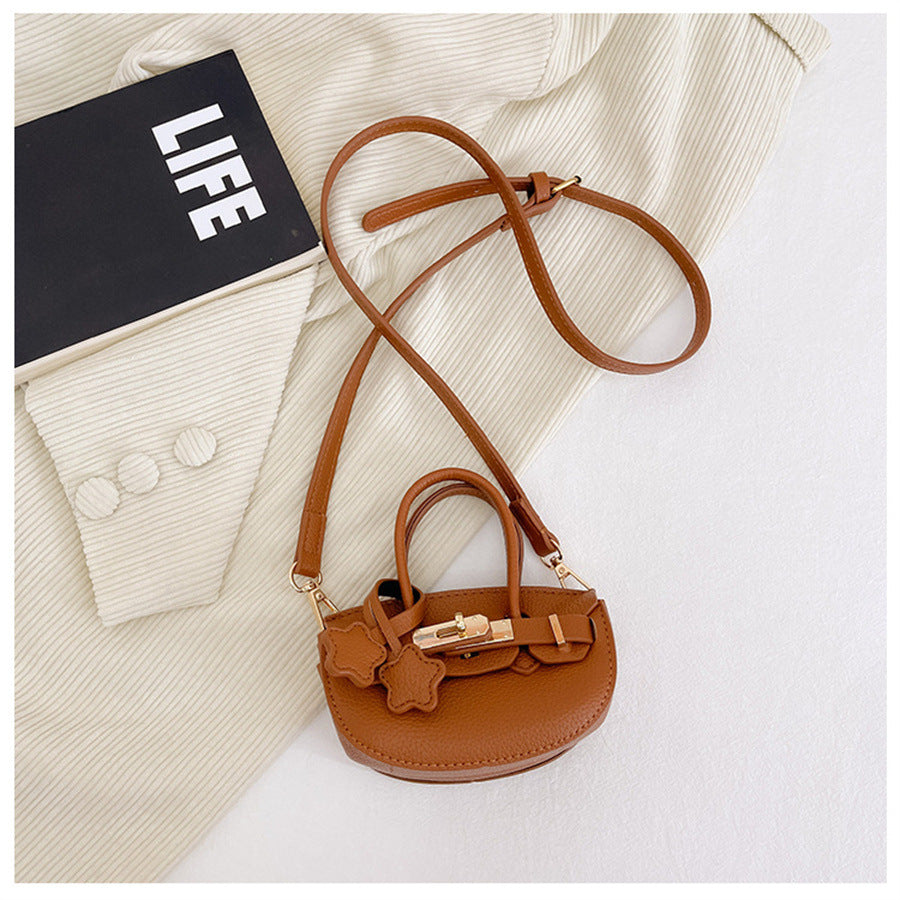 2025 Spring and Summer Explosions Fashion Casual Children's Candy Jelly Bag Mini Shoulder Crossbody Handbag Wholesale