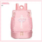 Fashion New Dance Bag Children's Dance Backpack Shoulder Dance Backpack Girls Dance Bag Large-capacity Bag Printed