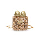 Children's Bag Cute Niche Design Girl's 2025 Crossbody Bag Fashionable Personalized Fashionable Baby's Small Change Square Bag