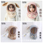 Children's Hat Winter New Style Baby Windproof Hat with Neck Warmer Integrated Hat Essential for Cycling Rabbit Hat