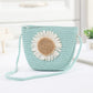 Cross-border New Children's Bag Spring and Summer New Children's Crossbody Bag Handmade Straw Satchel Travel Mini Coin Purse