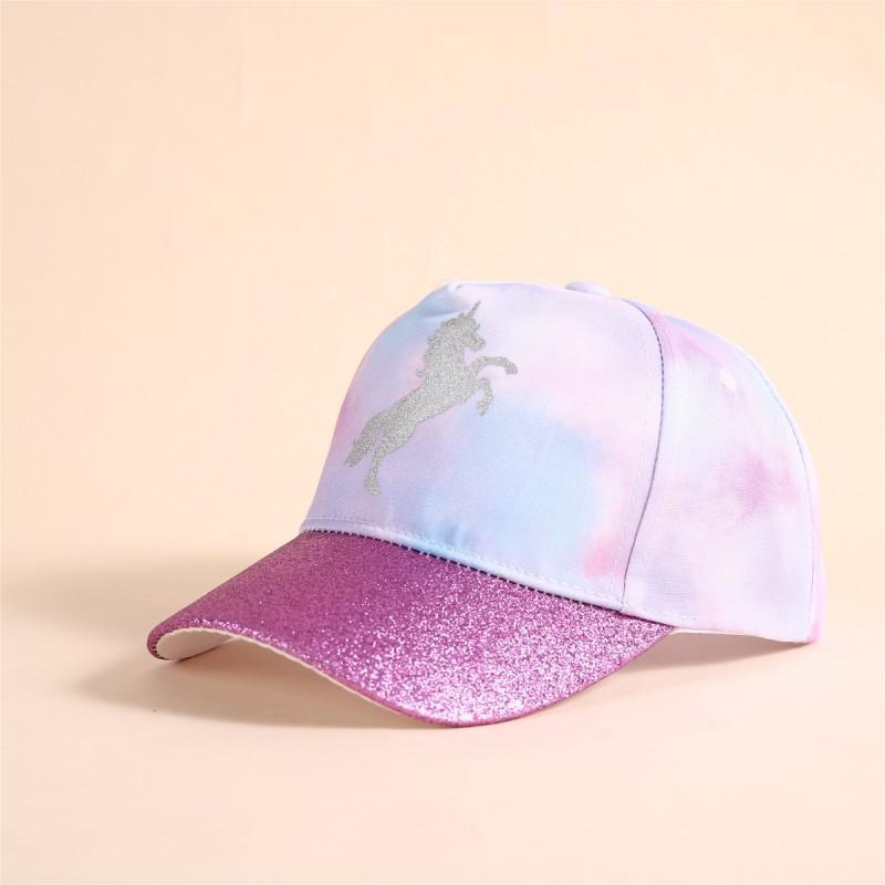 Cross-border Unicorn Children's Baseball Cap Baby Hat Spring and Autumn Festival Cross-border Foreign Trade Duck Tongue Hat