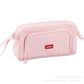 Korean Style Boat-Shaped Large-Capacity Multi-Layer Oxford Pencil Bag Multi-Functional Portable Stationery Box Simple Student Storage Pencil Bag