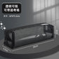Mesh Large-Capacity Pencil Case, Transparent Double-Layer Student Exam Zipper Stationery Storage Bag, Three-Layer Stationery Bag