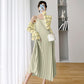 Real shot spot 2023 spring new net red maternity sling two-piece slimming sunscreen breastfeeding dress