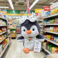 Backpack travel penguin doll plush toy grab doll doll children's day female birthday gift items wholesale