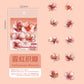 Pick up Pet Flower Sticker Pack, Hot Stamping Handbook DIY Decorative Material Stickers, 20 Pieces in Cross-Border 6 Styles