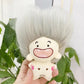 Twelve Zodiac Funny Toothless Cotton Doll Keychain Xiaohongshu Pendant Plush Toy Wholesale Cartoon