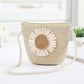 Cross-border New Children's Bag Spring and Summer New Children's Crossbody Bag Handmade Straw Satchel Travel Mini Coin Purse