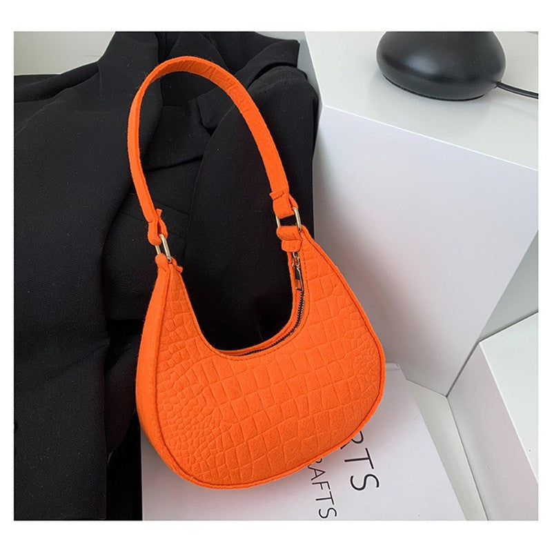 2025 Spring and Summer Explosions Fashion Casual Children's Candy Jelly Bag Mini Shoulder Crossbody Handbag Wholesale
