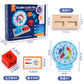 Specialized Clock Teaching Aids for Elementary School: Clock Models for First and Second Graders, Alarm Clock Face, Children's Learning Time Toys