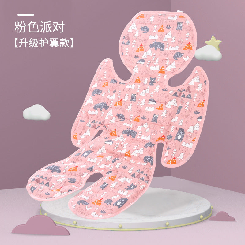 Baby Stroller Mat Mat Summer Stroller Seat Cushion Cool Mat Baby an Full Seat Dining Chair Stroller Ice Mat