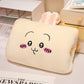 Cartoon winter warm hand pillow can be inserted cute plush toy doll pillow learn girls warm hand doll