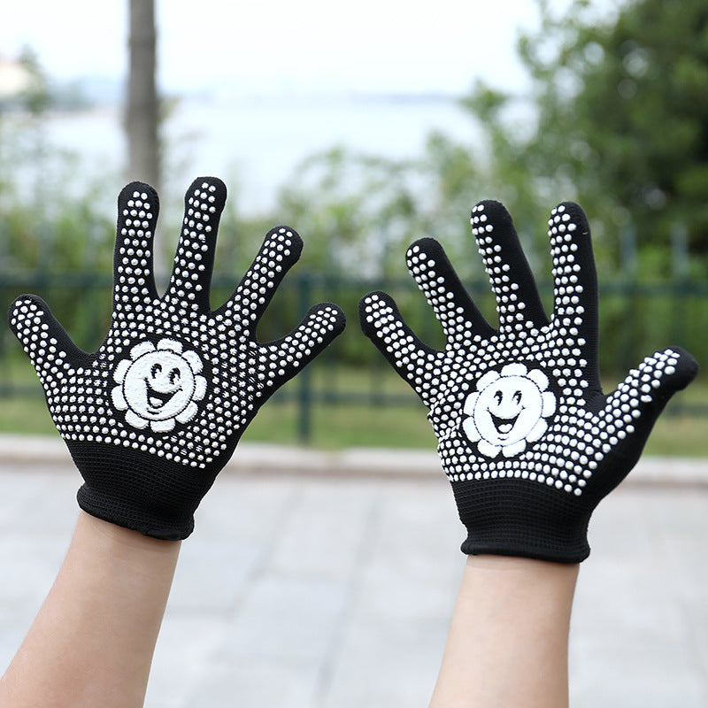 Children's Labor Protection Gloves for Students, Suitable for Hiking, Cycling, Tug-Of-War, Non-Slip, Thin, for Kindergarten Performances, Carpentry, Custom Design and Logo Printing