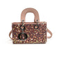 Mini Daffy Bag Girl's Princess Bag 25 Fashionable Ins Style Internet Celebrity High-end Sequins Fashion Lipstick Matching Bag