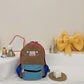 Children's Kindergarten Schoolbag Boys' Baby Contrast Color Small Backpack Girls' Trendy 2022 Cute Backpack Cute Bag
