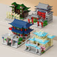 Tsinghua University Famous School Assembled Building Blocks Compatible with Lego Particles Peking University Architectural Model Training Institution Event Gifts