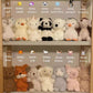 Original English Jc Curly Hair Animal Doll Cute Pig Penguin Plush Toy Wedding Throw Doll 8inch Batch