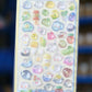 High-Quality Second-Generation Cartoon 3D Relief Hollow Stickers Cute Reward 3D Stickers Wholesale
