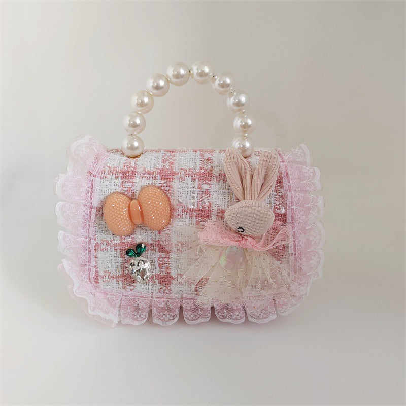 2025 Spring and Summer Explosions Fashion Casual Children's Candy Jelly Bag Mini Shoulder Crossbody Handbag Wholesale