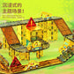 Girls Color Window Magnetic Sheet Kidsren's Zoo Engineering Vehicle City Crane Scene Strong Magnetic Refill Kidsren's Puzzle