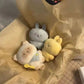 Squeaking Dry Rice Xiao Mao Pendant High Color Value Cute Doll Plush Doll Bag Bag Girlfriend Gift Keychain