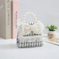 Cross-border new cotton and linen pearl portable children's messenger bag kindergarten children DIY naked bag manufacturers wholesale