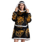 Composite Thermal Clothing Tv Blanket, Extra Long and Thick, Home Wear, Outdoor Mid-Length Pajamas, Flannel, Can Be Worn Outside, Couple Style