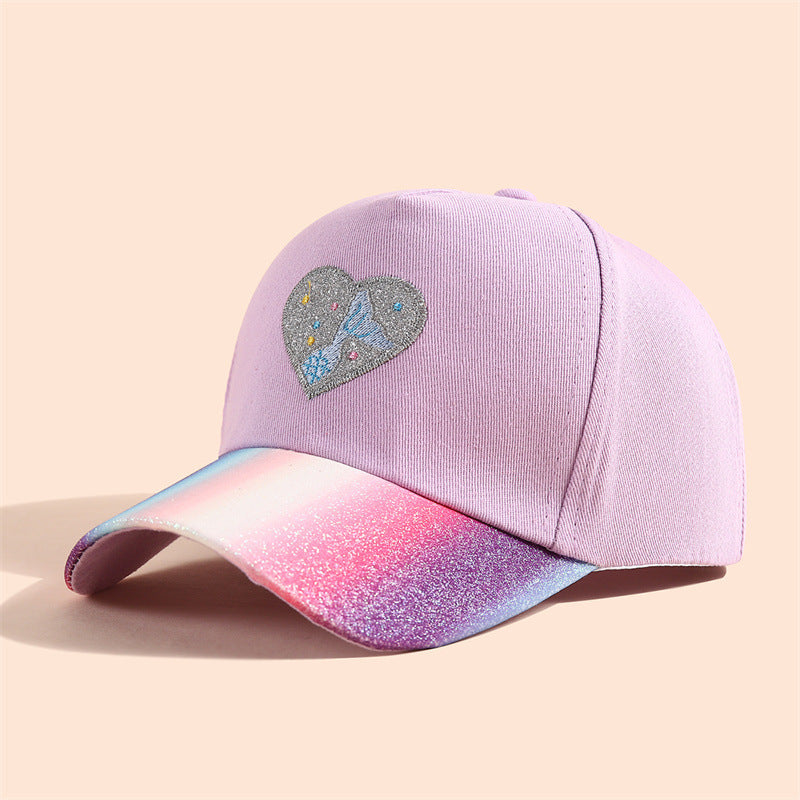 Cross-border Unicorn Children's Baseball Cap Baby Hat Spring and Autumn Festival Cross-border Foreign Trade Duck Tongue Hat