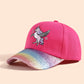 Cross-border Unicorn Children's Baseball Cap Baby Hat Spring and Autumn Festival Cross-border Foreign Trade Duck Tongue Hat