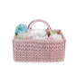 Baby Diaper Storage Bag Large Capacity Diapers Diapers Portable Portable Storage Basket Waterproof Partition