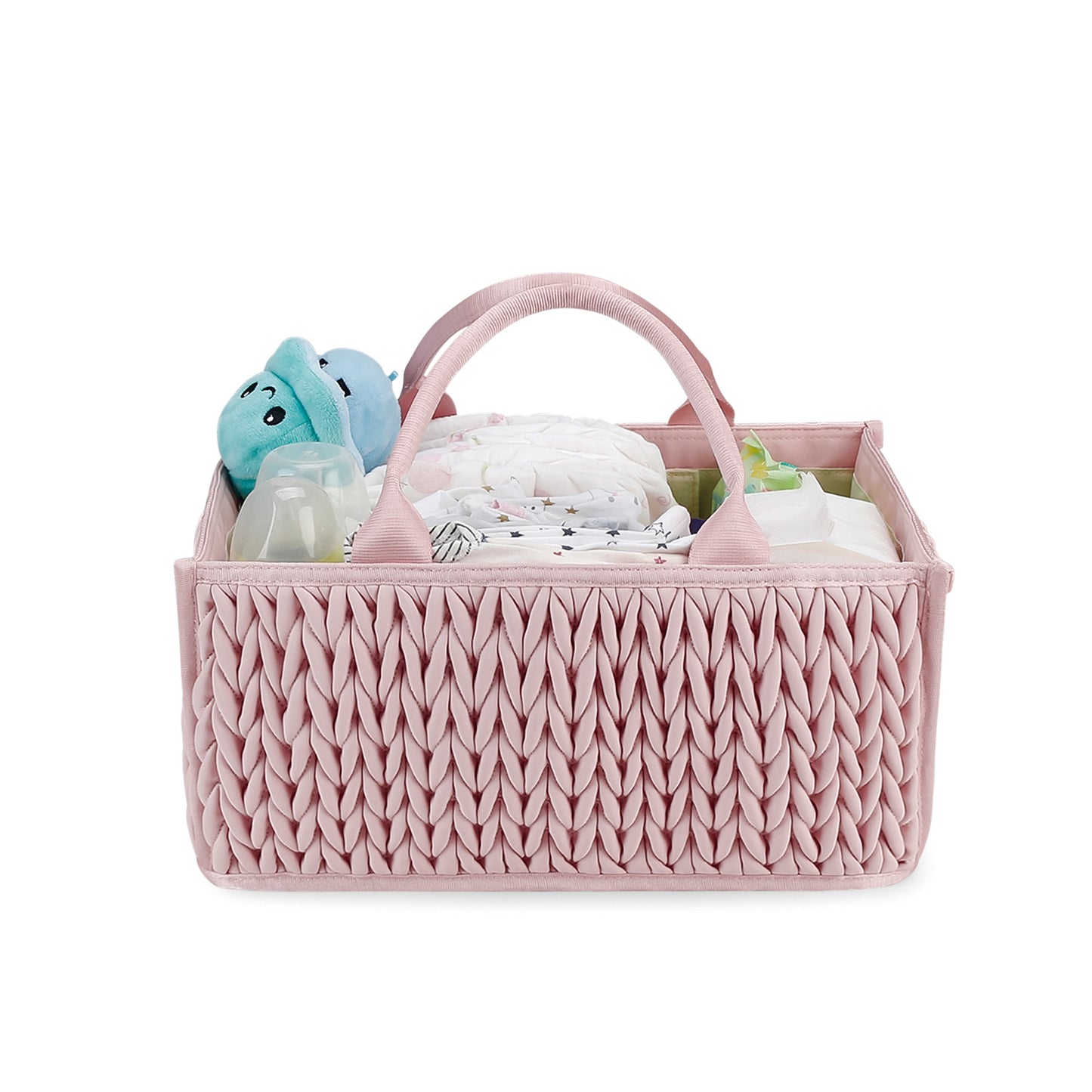 Baby Diaper Storage Bag Large Capacity Diapers Diapers Portable Portable Storage Basket Waterproof Partition