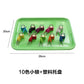 Montessori teaching aids colorful small lock learning unlocking game children's early education Montessori key lock sensory toys
