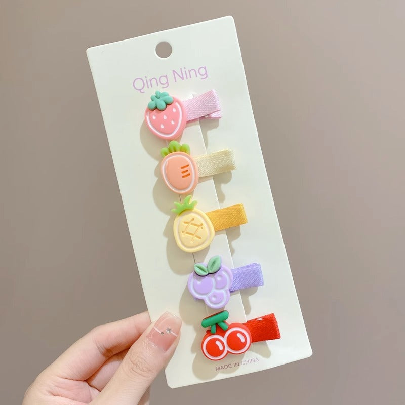 Cute baby lanugo hair small hairpin baby girl does not hurt hair hair clip baby hair small hair clip children's headdress
