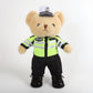 Police Bear Doll Traffic Police Bear Doll Uniform Fire Suit Teddy Bear Plush Toy Internet Red Bear Doll