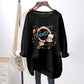 Breastfeeding Top Autumn Base Shirt Hot Mom's Out-of-the-way Breastfeeding Long-sleeved T-shirt for Spring and Autumn Postpartum Breastfeeding Clothes