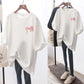 Breastfeeding Summer Top T-Shirt Summer Going Out Hot Mom plus size Fashionable Loose Breastfeeding Dress Slimming Fashionable