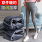 Pregnant Women's Pants Pregnant Women's Autumn and Winter Wear Korean Style fleece-lined Thickened Abdominal Pants Leggings Loose Harlan Pants Pregnant Women's Pants