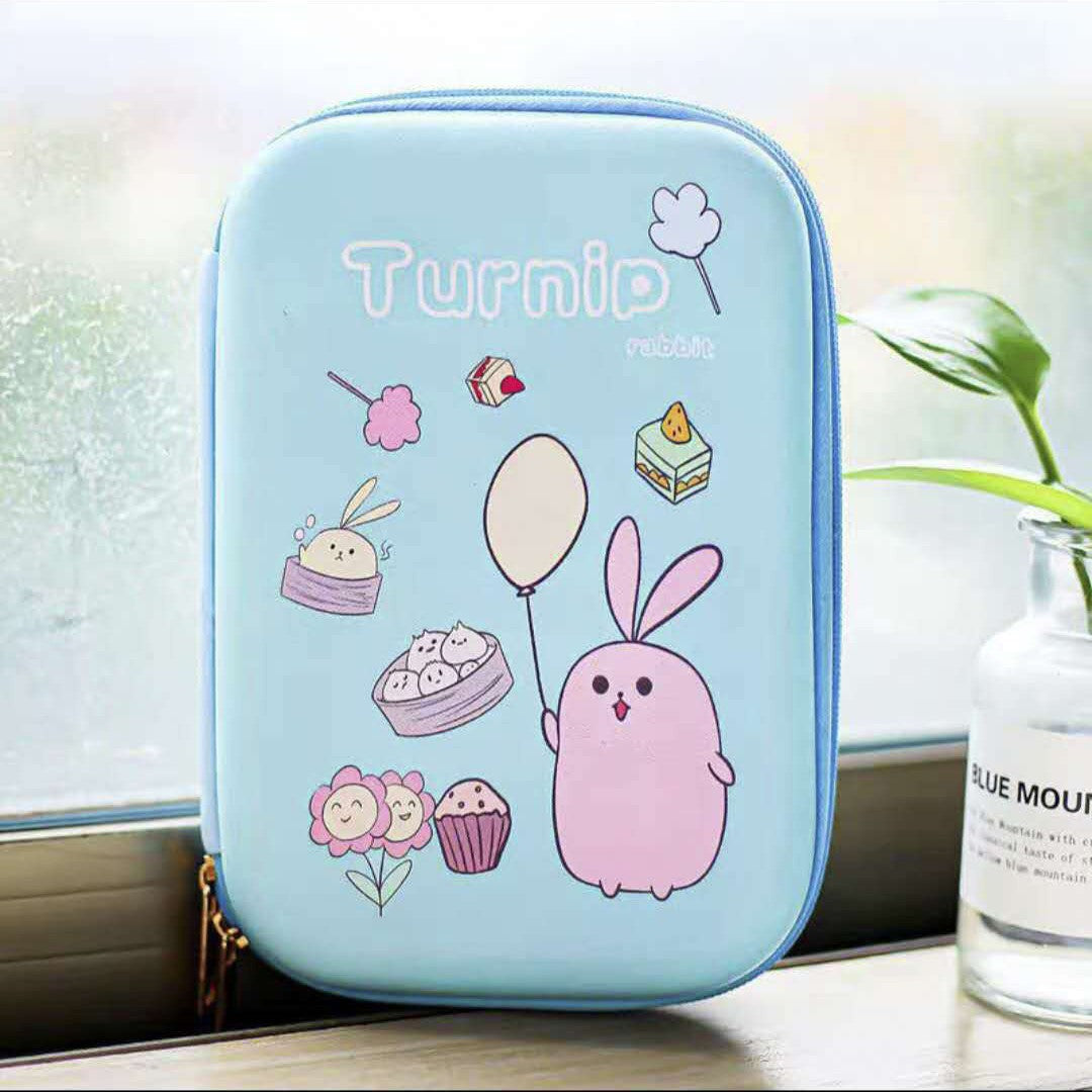 Eva Pencil Box 3D Stereo Large-Capacity Kidsren's Pencil Bag Multi-Functional Student Stationery Popular Pencil Box Waterproof