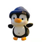 Backpack travel penguin doll plush toy grab doll doll children's day female birthday gift items wholesale