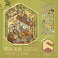 Mr. Paper Landscaping Flat Stickers Prince Fairy Tale Book Series DIY 3D Landscaping Flat Sticker Pack