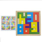 Factory Wooden Early Education Boys and Girls Accumulates Tetris Jigsaw Puzzle 3456-year-old Children's Educational Toys