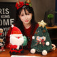 Santa Claus Series Doll Plush Toy Elk Doll Rag Doll Large Christmas Ornaments Gift Decoration