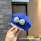 Spring and Autumn Korean Style Baby Boy and Girl Candy Color All-match Knitted Beret Children's Western Style Casual Wool Hat Paintler Hat