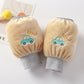 Children's Sleeve Lined Crystal Velvet Anti-Stain and Dirt-Resistant Autumn and Winter New Style Cute Three-Dimensional Embroidery for Boys and Girls