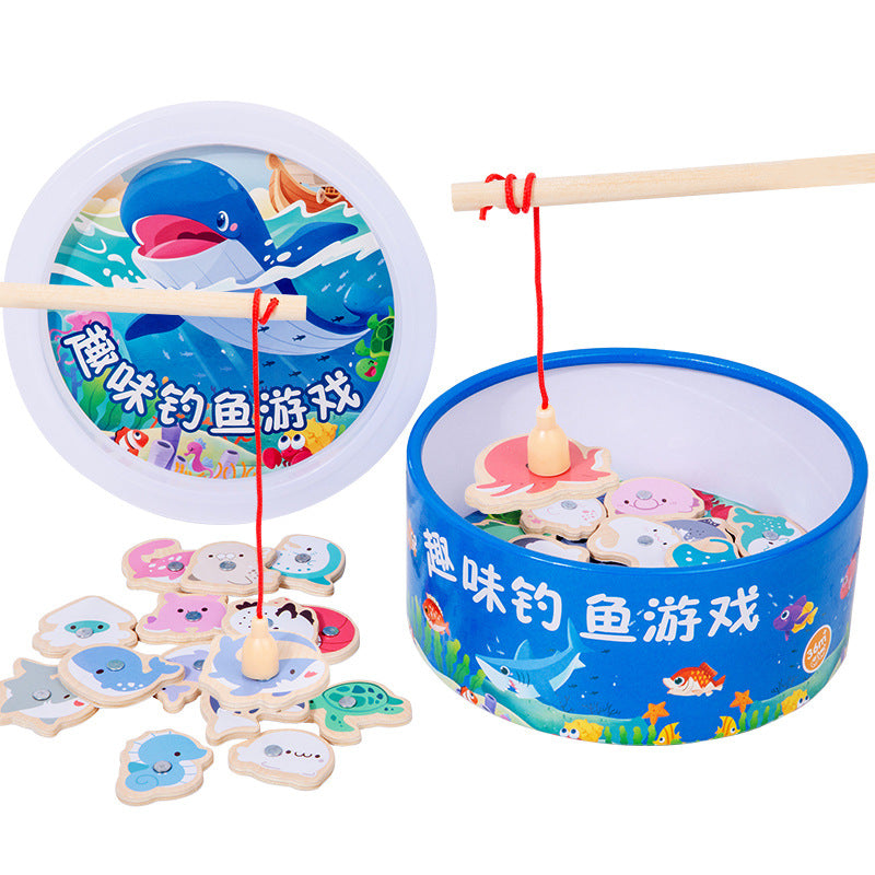 Fishing Toys for Children, Magnetic Early Education for Girls, Infants and Toddlers, Boys, One-Year-Old Educational Baby Teaching, Brain-Stimulating Toys