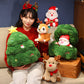 New Christmas Gift Santa Christmas Tree Elk Rag Doll Plush Doll Company Decoration Cross-border Batch